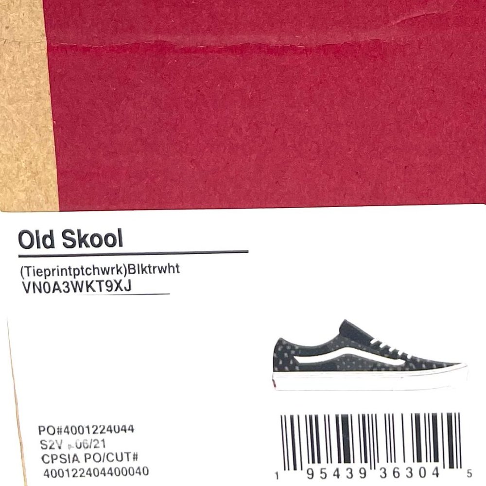 Vans Old Skool Black Womens Size Low Top Skateboarding White Canvas VN0A3WKT9XJ - Picture 10 of 11